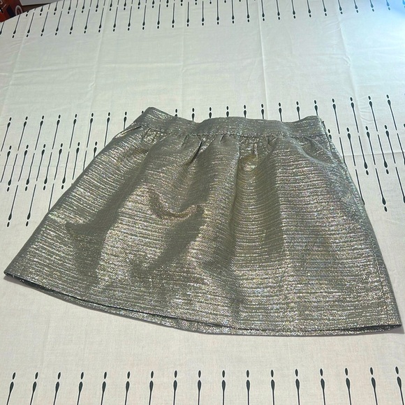 Banana Republic Heritage Collection gold Mini Skirt.  Size 8. - Picture 1 of 8